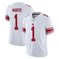 Davalo NY.Giants #1 Malik Nabers Player White Limited Vapor Untouchable Home Game Stitched Jerseys