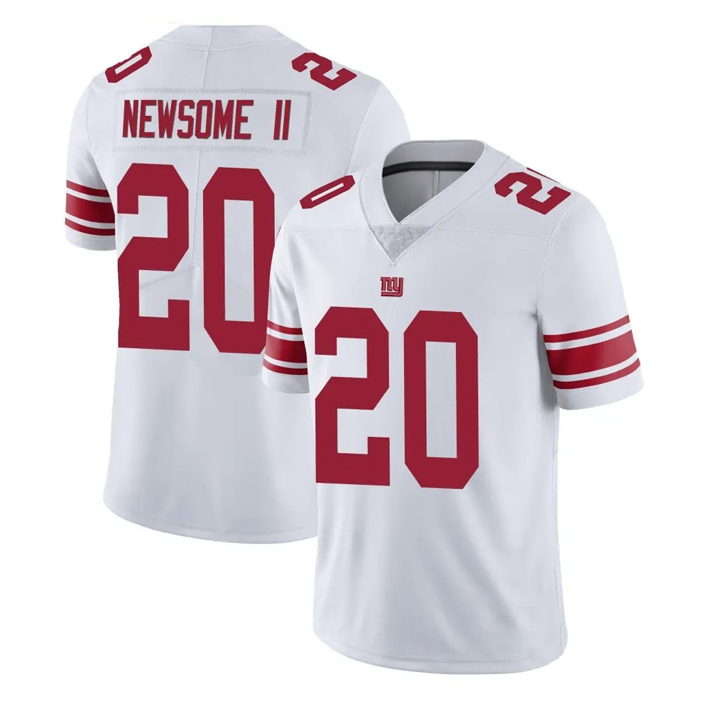 Davalo NY.Giants #20 Greg Newsome II Player White Limited Vapor Untouchable Home Game Stitched Jerseys