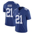 Davalo NY.Giants #21 Paulson Adebo Player Royal Limited Vapor Untouchable Home Game Stitched Jerseys