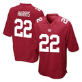 Davalo NY.Giants #22 Najee Harris Player Red Home Game Stitched Jerseys
