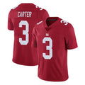 Davalo NY.Giants #3 Abdul Carter Player Red Limited Vapor Untouchable Home Game Stitched Jerseys