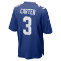 Davalo NY.Giants #3 Abdul Carter Royal Team Game Stitched Jerseys