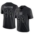 Davalo NY.Giants #44 Cam Skattebo Player Black RFLCTV Limited Stitched Jerseys