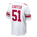 Davalo NY.Giants #51 Abdul Carter Player Whtie Game Stitched Jerseys