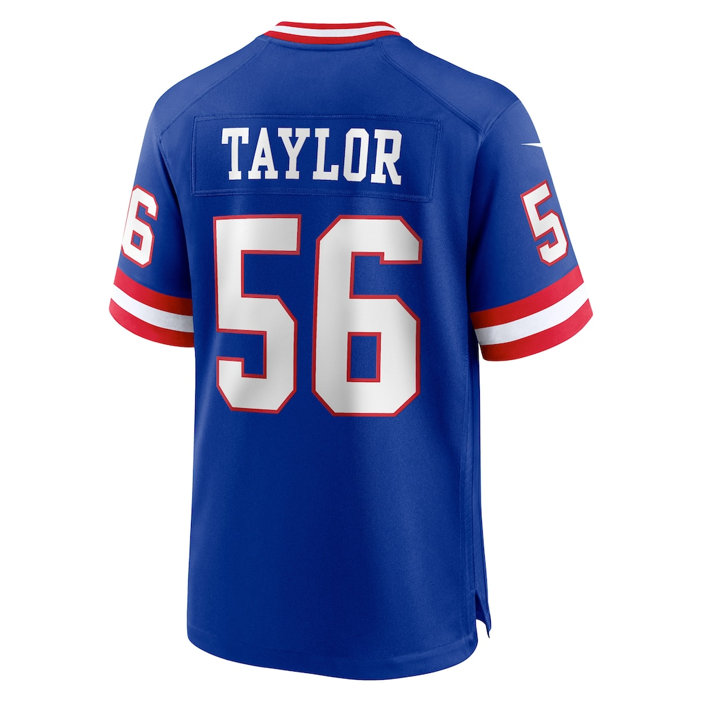 Davalo NY.Giants #56 Lawrence Taylor Royal Classic Retired Player Game Stitched Jerseys