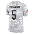 Davalo NY.Giants #5 Kayvon Thibodeaux Arctic Camo 2024 Salute to Service Stitched Jerseys