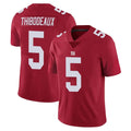 Davalo NY.Giants #5 Kayvon Thibodeaux Player Red Limited Vapor Untouchable Home Game Stitched Jerseys