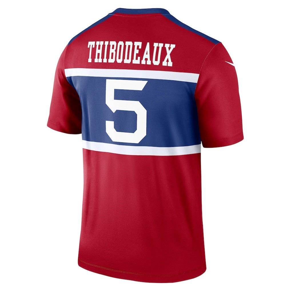 Davalo NY.Giants #5 Kayvon Thibodeaux Red Legend Player Performance Top Stitched Jerseys