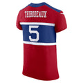 Davalo NY.Giants #5 Kayvon Thibodeaux Red Vapor F.U.S.E. Elite Player Stitched Jerseys