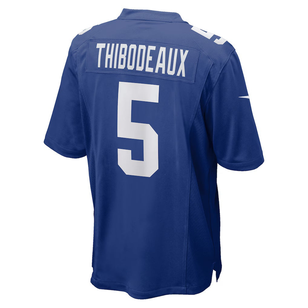Davalo NY.Giants #5 Kayvon Thibodeaux Royal Player Game Stitched Jerseys