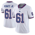 Davalo NY.Giants #61 John Michael Schmitz Jr. Player White Color Rush Home Game Stitched Jerseys
