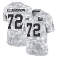Davalo NY.Giants #72 Jermaine Eluemunor Player Arctic Camo Salute To Service Limited Game Stitched Jerseys