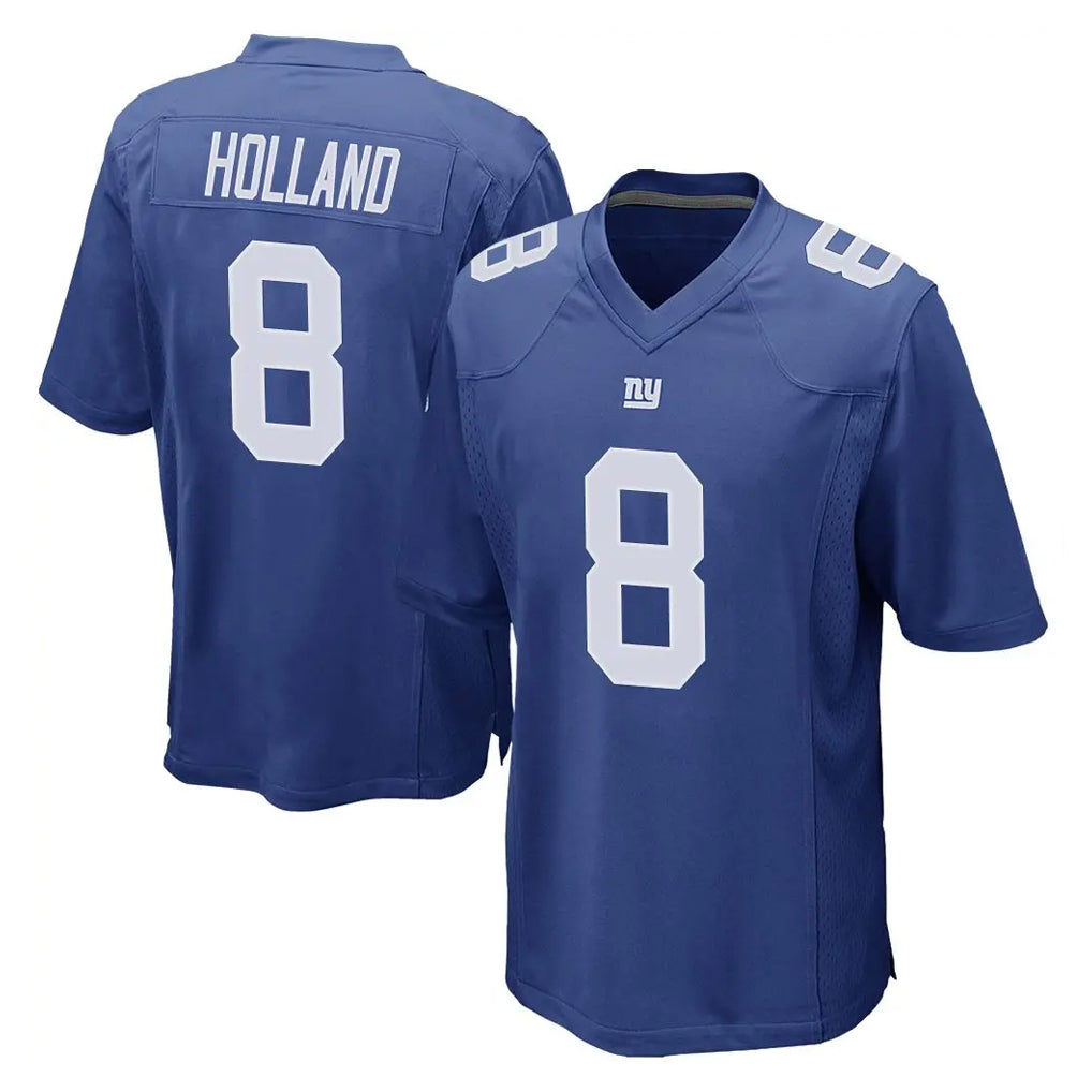 Davalo NY.Giants #8 Jevon Holland Player Royal Home Game Stitched Jerseys
