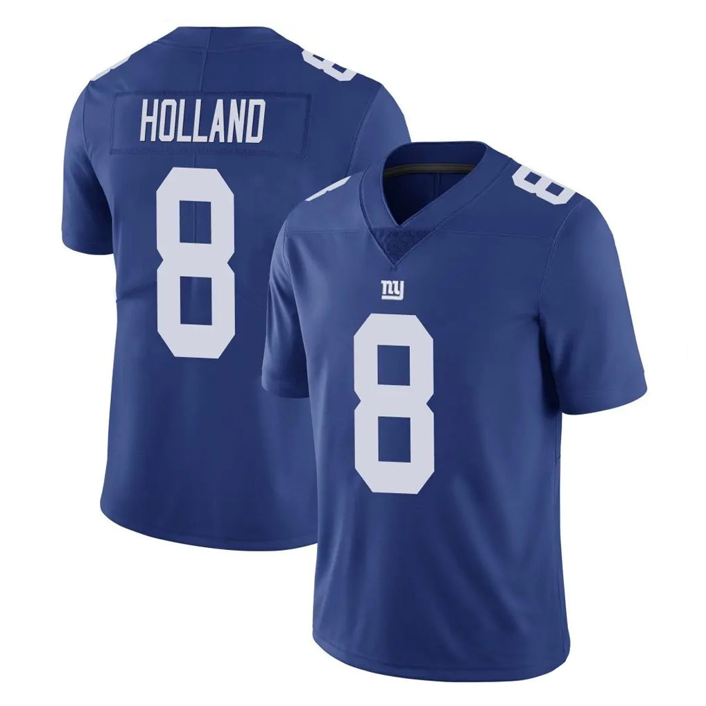 Davalo NY.Giants #8 Jevon Holland Player Royal Limited Vapor Untouchable Home Game Stitched Jerseys