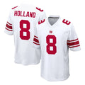Davalo NY.Giants #8 Jevon Holland Player White Home Game Stitched Jerseys