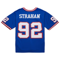 Davalo NY.Giants #92 Michael Strahan Mitchell & Ness Royal 1993 Legacy Replica Jersey