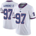 Davalo NY.Giants #97 Dexter Lawrence II Player Vapor White Limited Stitched Jerseys