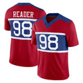 Davalo NY.Giants #98 DJ Reader Player Red Century Vapor F.U.S.E. Home Game Stitched Jerseys