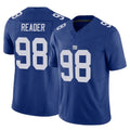 Davalo NY.Giants #98 DJ Reader Player Royal Limited Vapor F.U.S.E. Home Game Stitched Jerseys