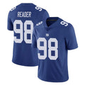 Davalo NY.Giants #98 DJ Reader Player Royal Limited Vapor Untouchable Home Game Stitched Jerseys