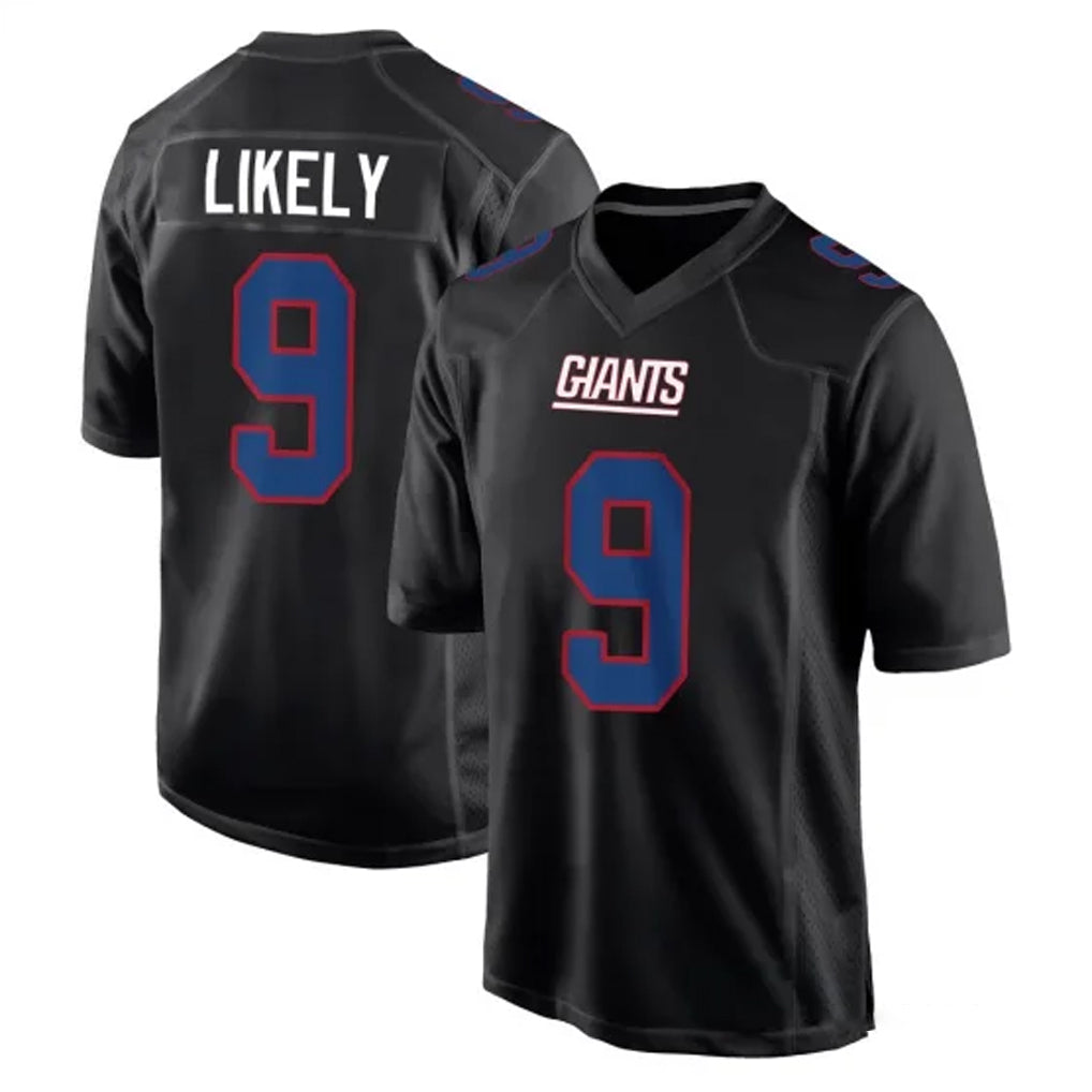 Davalo NY.Giants #9 Lsaiah Likely Player Carbon Fashion Limited Home Game Stitched Jerseys