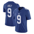 Davalo NY.Giants #9 Lsaiah Likely Player Royal Limited Vapor Untouchable Home Game Stitched Jerseys