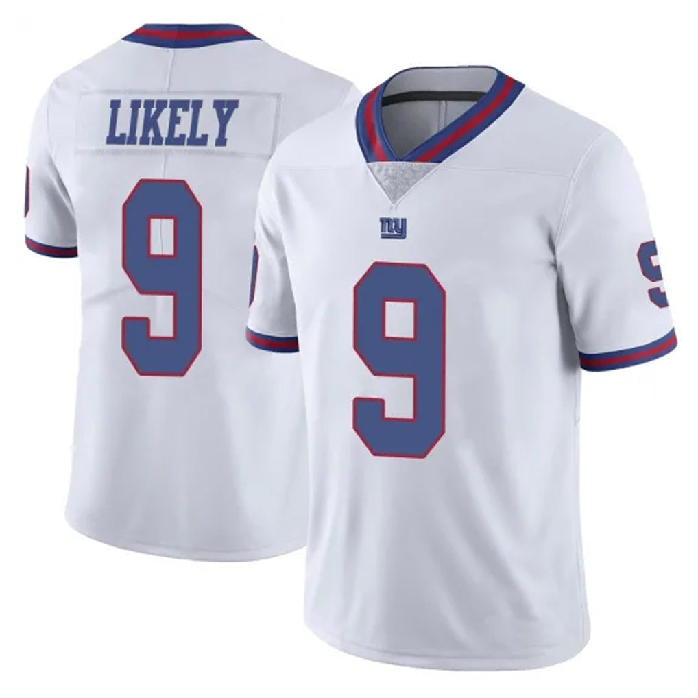 Davalo NY.Giants #9 Lsaiah Likely Player White Color Rush Home Game Stitched Jerseys