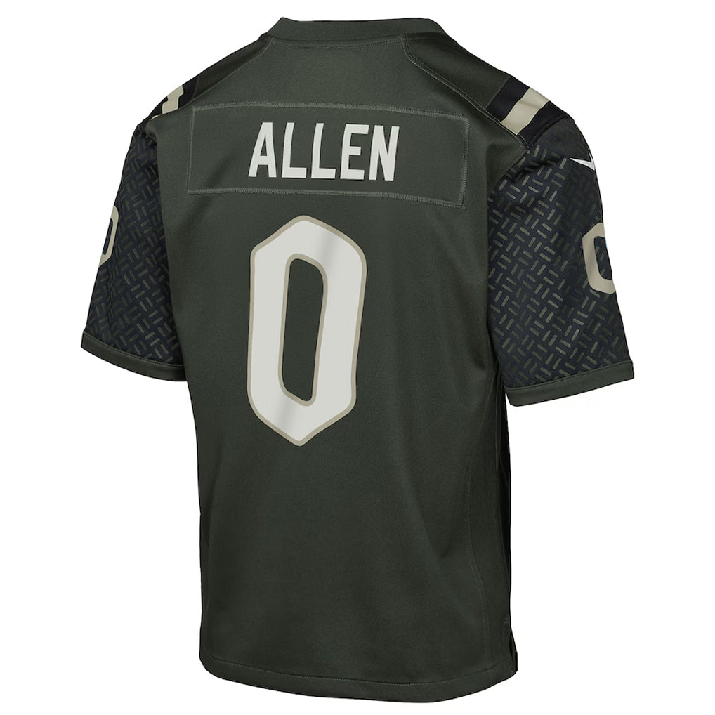 Davalo NY.Jets #0 Braelon Allen Player Gotham Green Rivalries Collection Game Stitched Jerseys