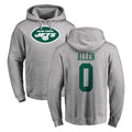Davalo NY.Jets #0 Braelon Allen Player Gray LOGO Pullover Hoodies Limited Game Stitched Jerseys