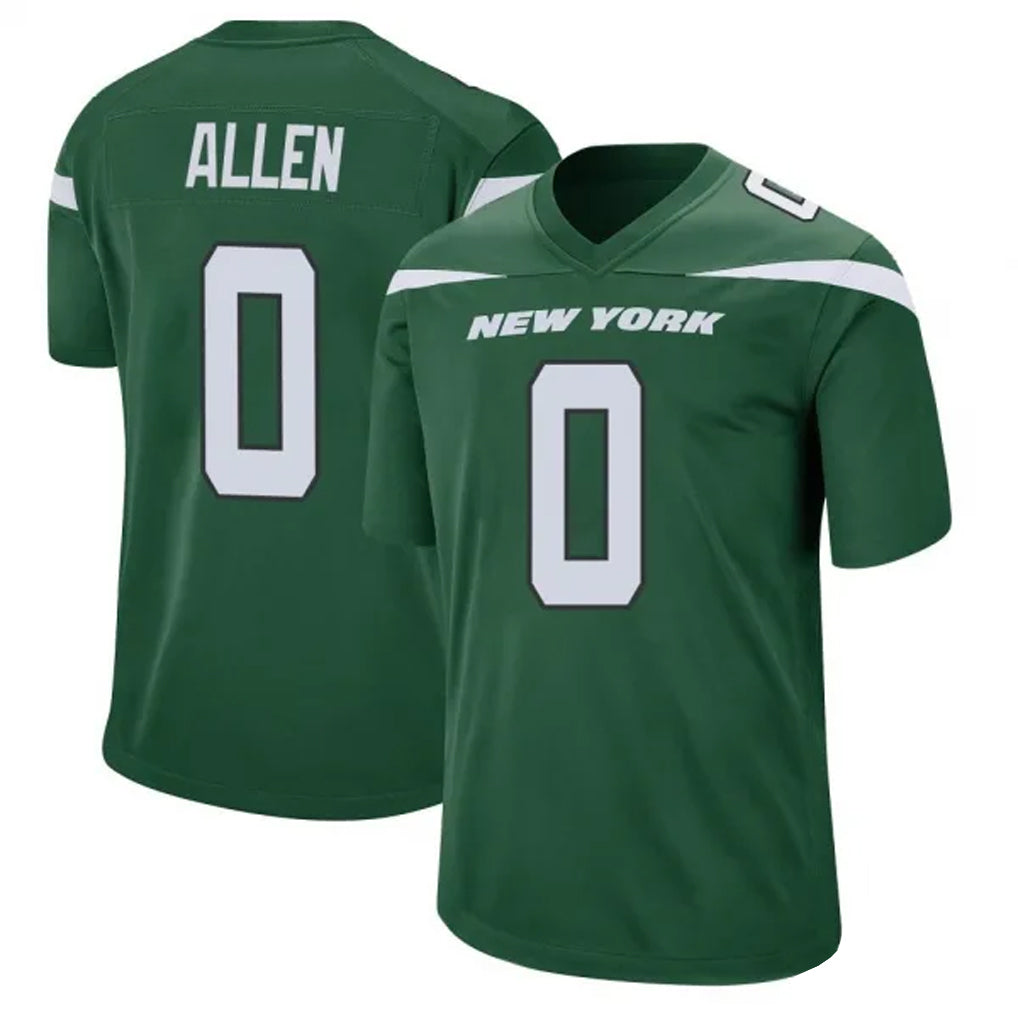 Davalo NY.Jets #0 Braelon Allen Player Green Game Stitched Jerseys