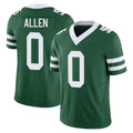 Davalo NY.Jets #0 Braelon Allen Player Green Legacy Limited Vapor F.U.S.E. Home Game Stitched Jerseys