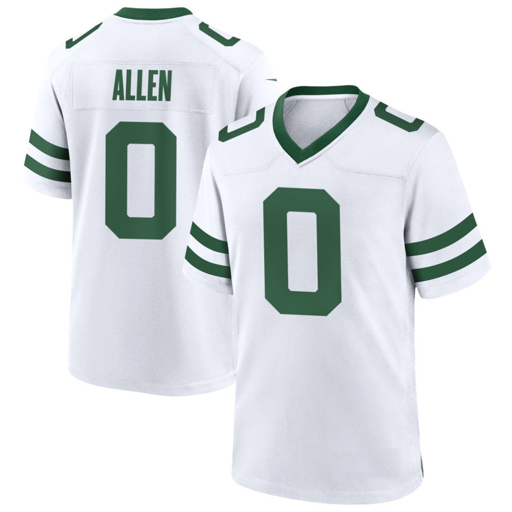 Davalo NY.Jets #0 Braelon Allen Player White Home Game Stitched Jerseys