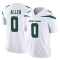 Davalo NY.Jets #0 Braelon Allen Player White Limited Vapor F.U.S.E. Home Game Stitched Jerseys