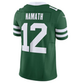 Davalo NY.Jets #12 Joe Namath Legacy Green Vapor F.U.S.E. Limited Jersey Stitched American Stitched Jerseys