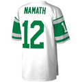 Davalo NY.Jets #12 Joe Namath Mitchell & Ness White Legacy Replica Jersey