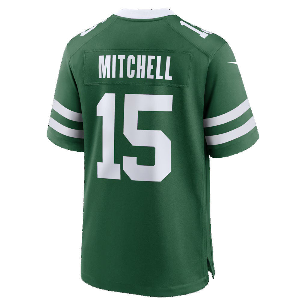 Davalo NY.Jets #15 Adonai Mitchell Legacy Green Team Game Jersey Stitched Jerseys