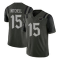 Davalo NY.Jets #15 Adonai Mitchell Player Green Limited 2025 Rivalries Collection Home Game Stitched Jerseys