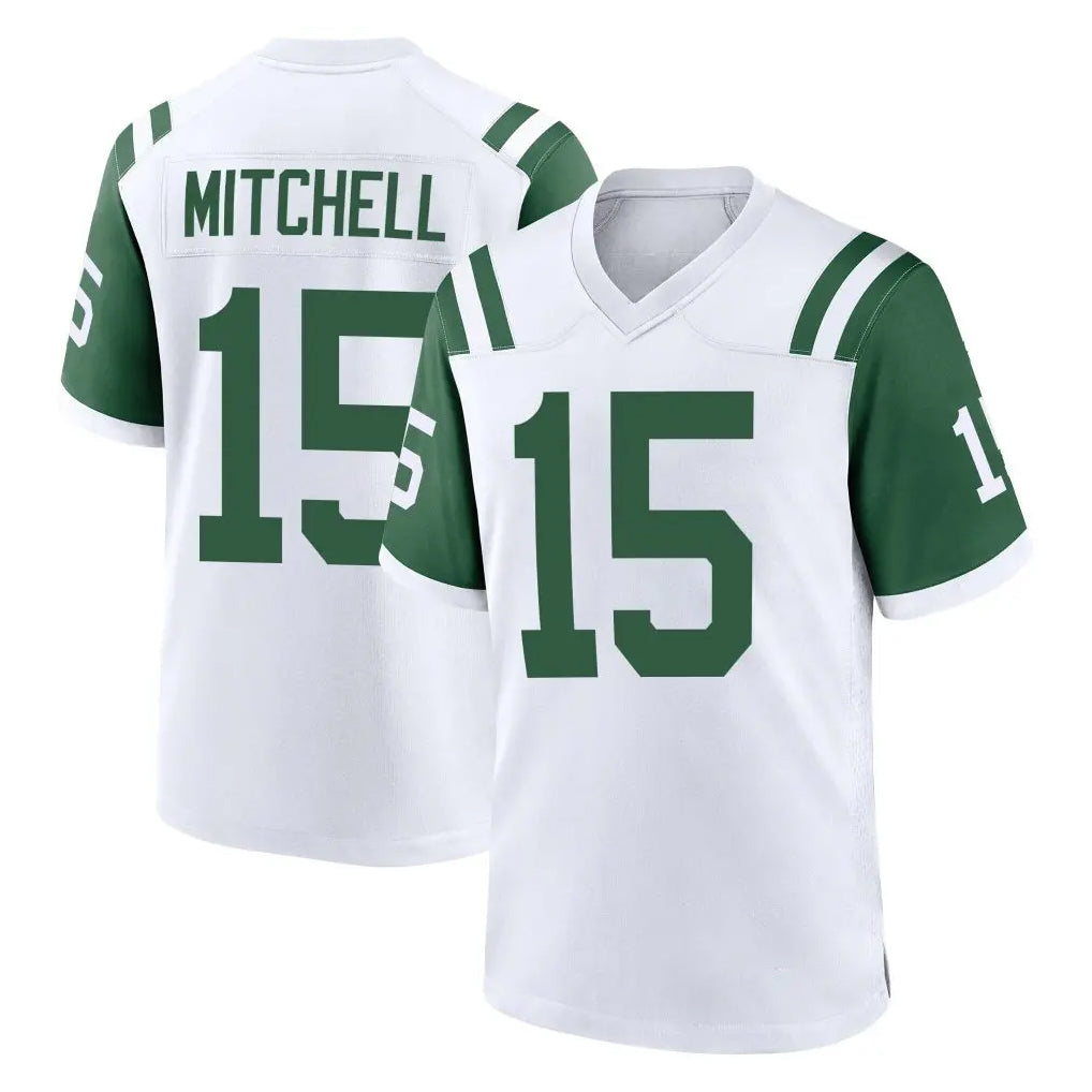 Davalo NY.Jets #15 Adonai Mitchell Player White Classic Home Game Stitched Jerseys