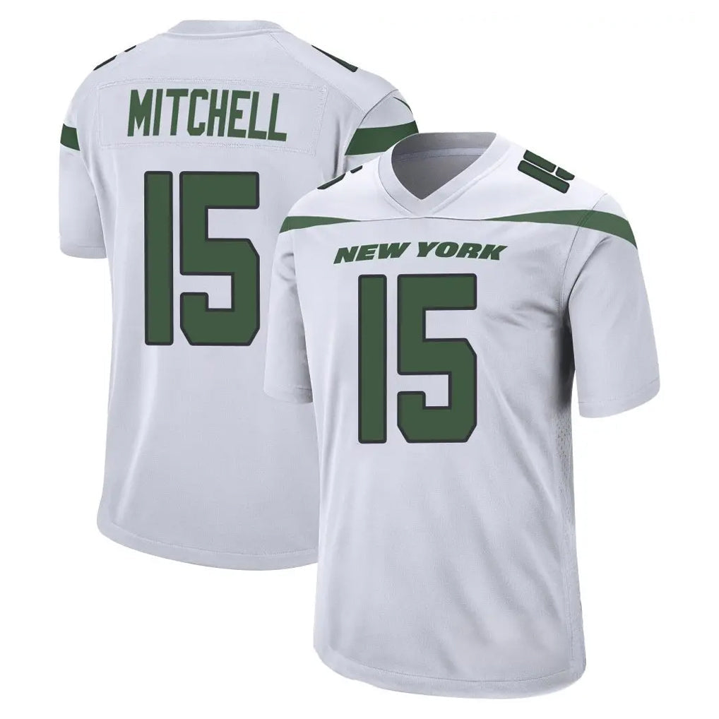 Davalo NY.Jets #15 Adonai Mitchell Player White Spotlight Home Game Stitched Jerseys