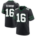 Davalo NY.Jets #16 Vinny Testaverde Player Black Home Game Stitched Jerseys