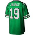 Davalo NY.Jets #19 Keyshawn Johnson Mitchell & Ness Kelly Green Legacy Replica Jersey Stitched Puhic