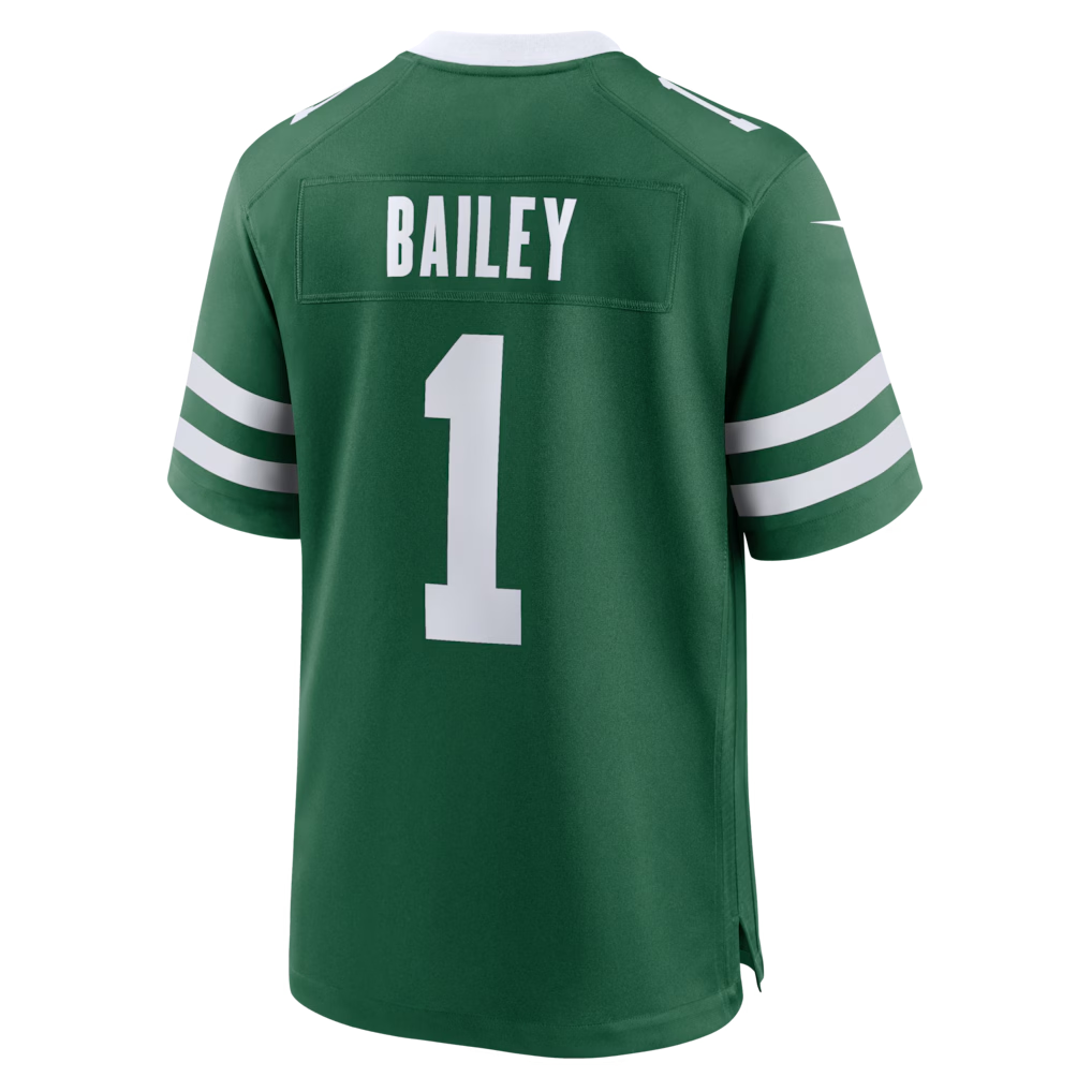Davalo NY.Jets #1 David Bailey Legacy Green 2026  Draft First Round Pick No. 2 Team Game Stitched Jerseys