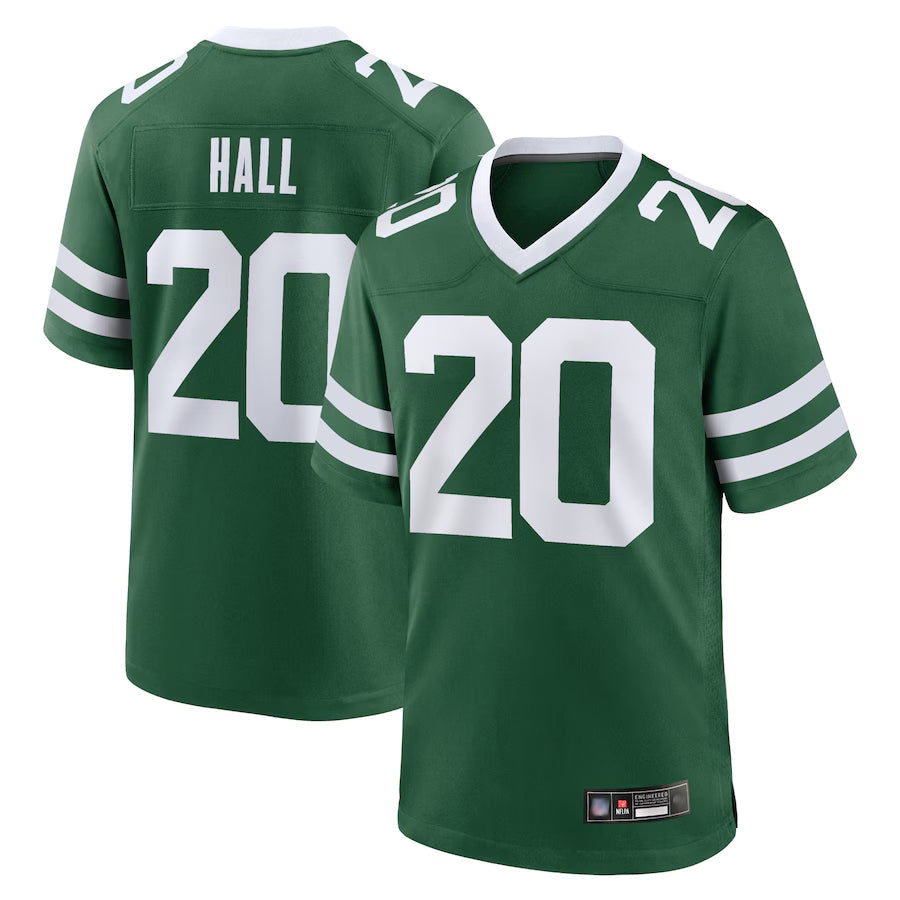 Davalo NY.Jets #20 Breece Hall Player Home Game Jerseys - Gotham Green Stitched Jerseys