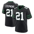 Davalo NY.Jets #21 Brandon Stephens Player Black Legacy Home Game Stitched Jerseys