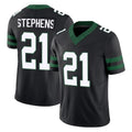 Davalo NY.Jets #21 Brandon Stephens Player Black Limited Legacy Vapor F.U.S.E. Home Game Stitched Jerseys