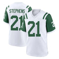 Davalo NY.Jets #21 Brandon Stephens Player White Classic Home Game Stitched Jerseys