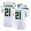 Davalo NY.Jets #21 Brandon Stephens Player White Limited Vapor F.U.S.E. Home Game Stitched Jerseys