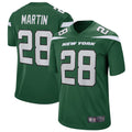 Davalo NY.Jets #28 Curtis Martin Player Green Game Stitched Jerseys