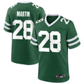 Davalo NY.Jets #28 Curtis Martin Player Green Home Game Stitched Jerseys