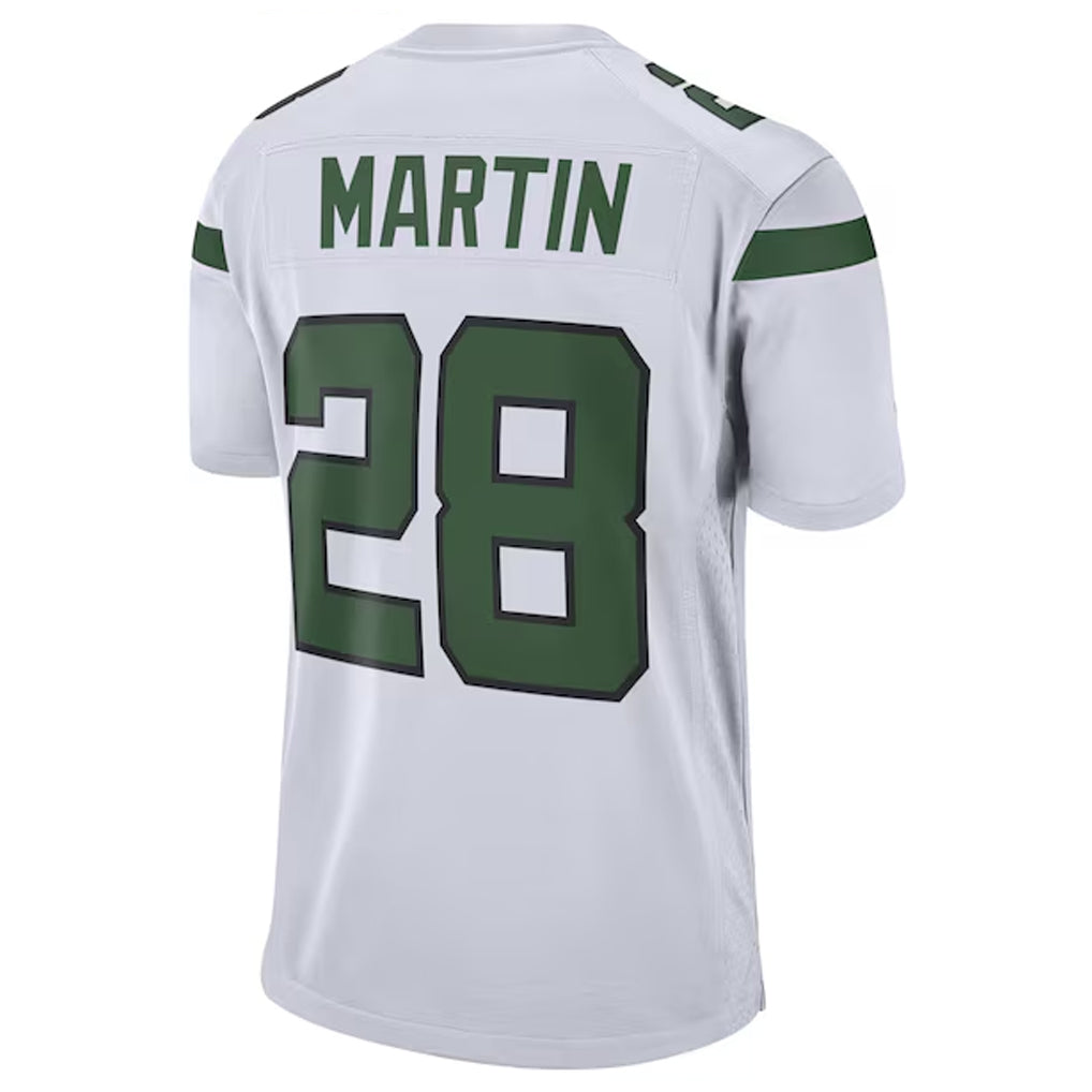 Davalo NY.Jets #28 Curtis Martin Player White Game Stitched Jerseys